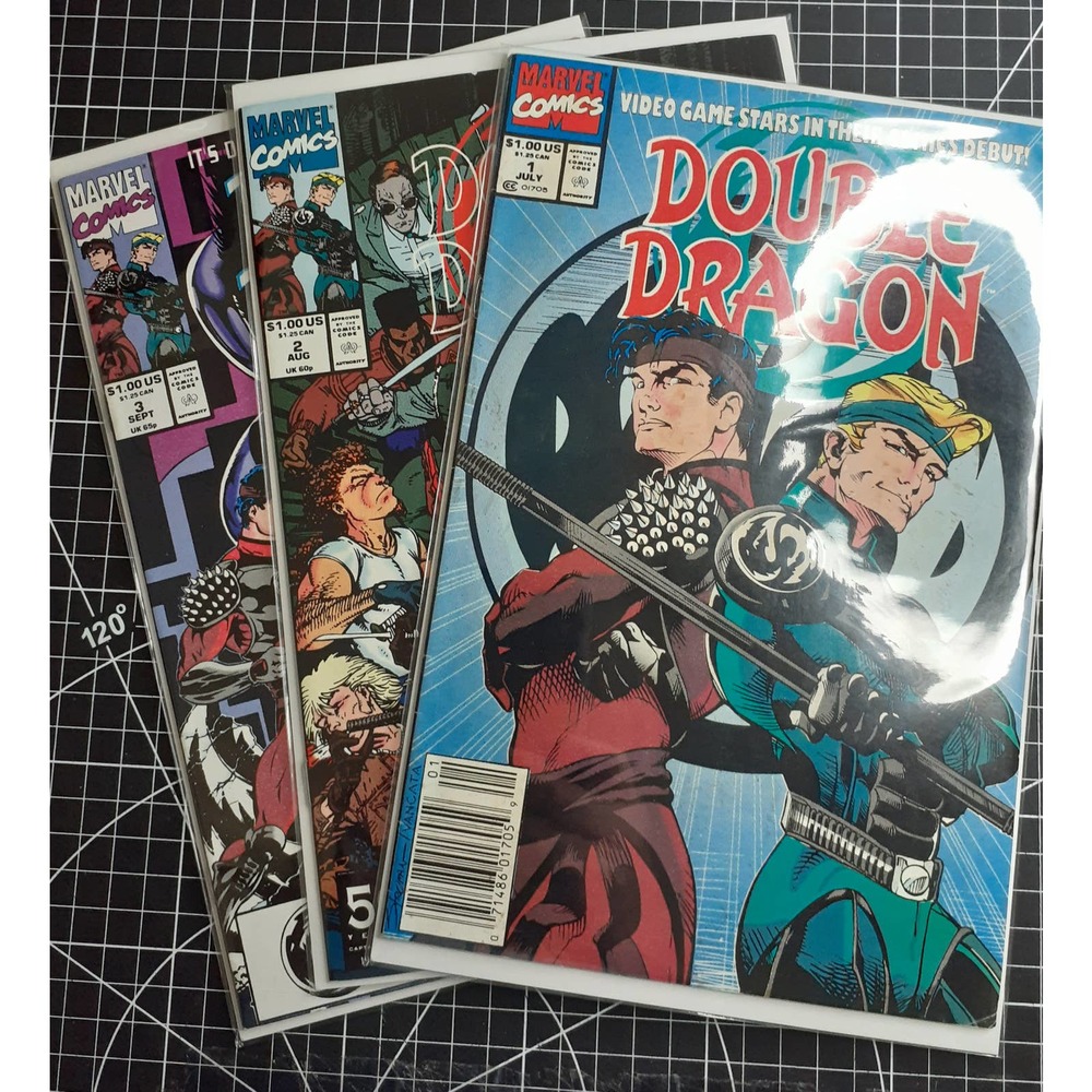 Double Dragon Marvel lot 1-3 (1991)